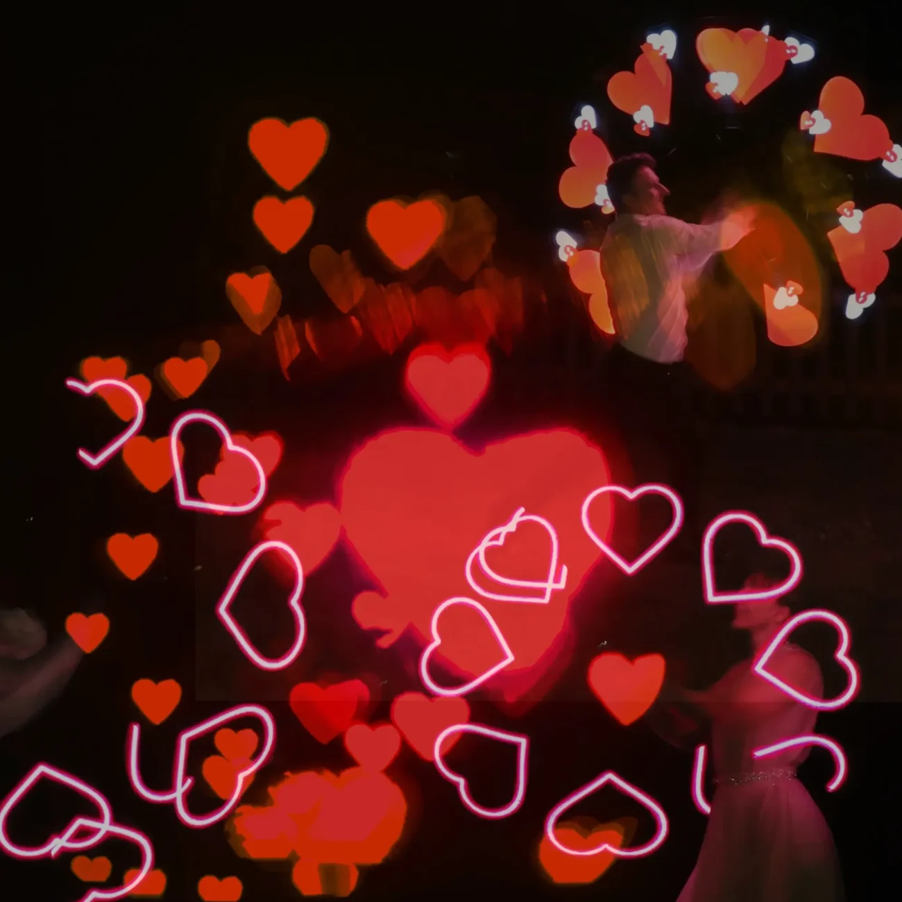 proposta di matrimonio luminosa con led