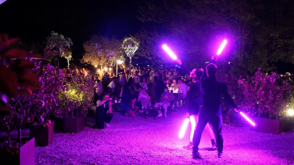 spettacolo con led gallery 15