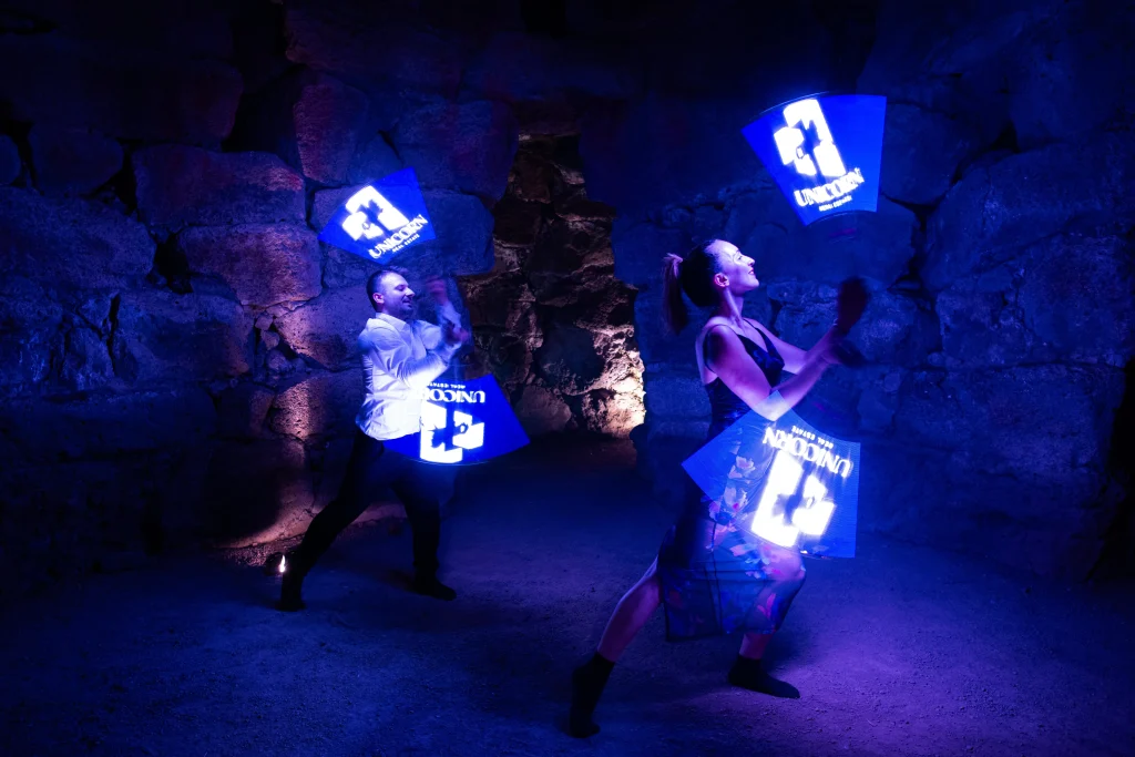 spettacolo con led gallery 3