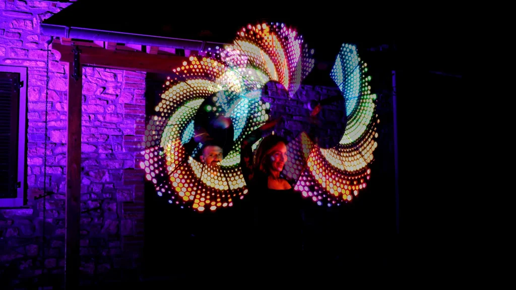 spettacolo con led gallery 5