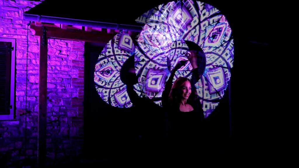 spettacolo con led gallery 6