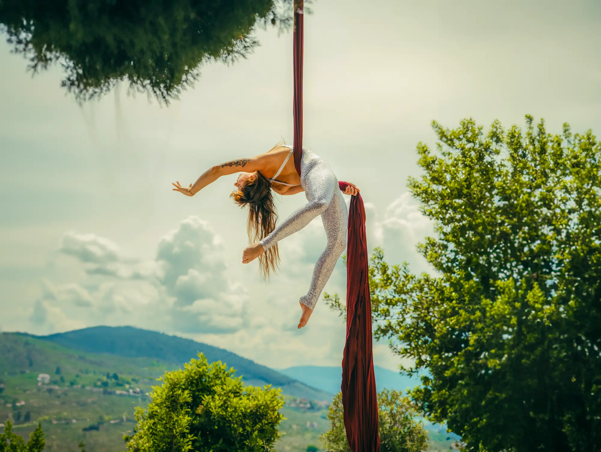 danza aerea per eventi indimenticabili